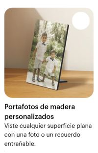 12 PORTA FOTOS DE MADERA PERSONALIZADOS 