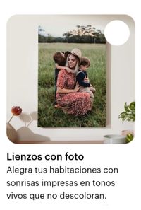 4 LIENZOS CON FOTOS 