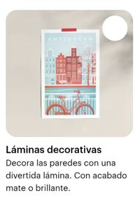 5 LAMINAS DECORATIVAS 