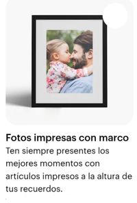 9 FOTOS IMPRESAS CON MARCO 