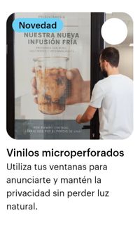 VINILOS MICROPERFORADOS